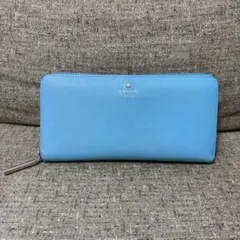 LANVIN 長財布　エメラルドグリーンのサムネイル