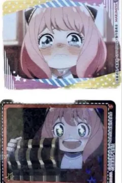 スパイファミリー　丸美屋　シール２枚セット