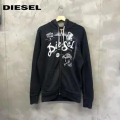 00's DIESEL ジップ パーカー ディーゼル Y2K