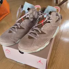 ナイキ エアジョーダン6 レトロ トラヴィス スコット 28センチ新品未使用