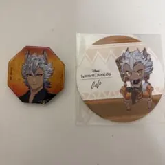 ツイステ ジャック プラチナジャケット ブレジュ 缶バッジ ツムステ