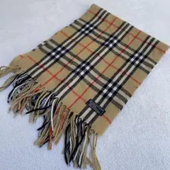 バーバリー　マフラー　ノバチェック　ウール