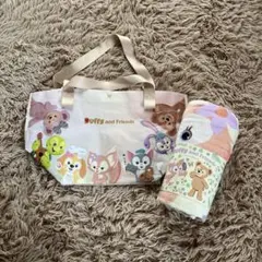 新品タグ付き*香港ディズニー*リーナベル*タオル&バッグセット*