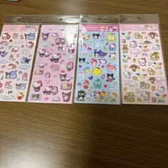 【正規品】サンリオ ラメ入り樹脂もりシール