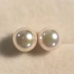 あこや真珠 ピアス あこやパール ピアス アコヤパール ピンク系akoya 