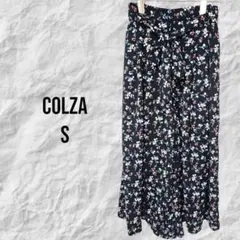 コルザ COLZA 花柄 キュロット Sサイズ ブラック