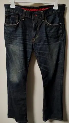 日本製 美品 EDWIN EG503 EDGE OF BLUE JEANS 34