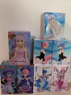 Re:ゼロから始める異世界生活 Celestial vivi フィギュア セット