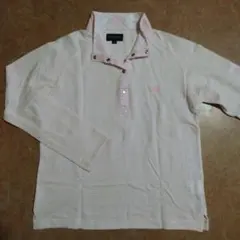 【送料込み】BURBERRY GOLF 長袖ポロシャツ Mサイズ