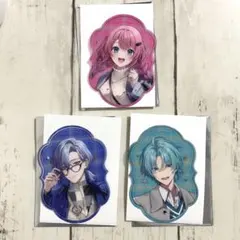 にじさんじ ウィンターデート 2025 特典クリアステッカー 渚トラウト