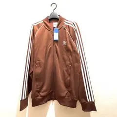 タグ付美品　アディダス クラシックス SSTトラックジャケットブラウン　ジャージ