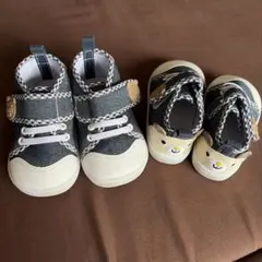 西松屋　　ベビーシューズ　スニーカー