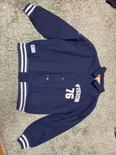 ロサンゼルス スタジャン ネイビー 76