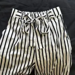 ZARA Trafaluc Collection ストライプワイドパンツ XS