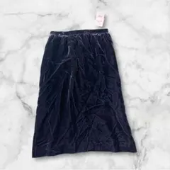 M859☆DANA PARIS新品¥28,000ベルベット スカートのサムネイル