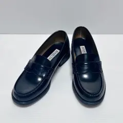 HARUTA レディース ブラック ローファー 24.5センチ