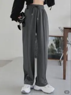 SHEIN グレー スウェットパンツ ウエストゴム