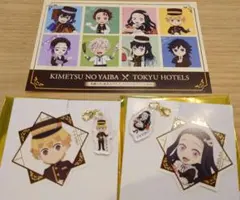 鬼滅の刃 東急ホテルズブッフェ 我妻善逸 竈門禰豆子 チャーム ステッカーセット