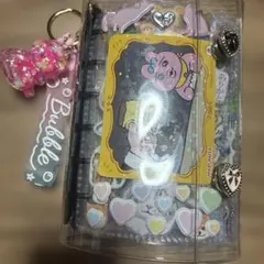 A7シール帳お裾分け、完成品15ページ★キーホルダー付き