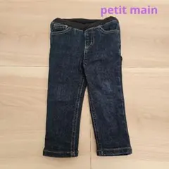 petit main 　ベビー　デニムパンツ