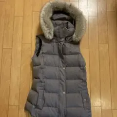 TOMMYHILFIGERフード付きダウンベスト