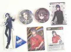 にじさんじ　長尾景　まとめ売り アクリルスタンド 缶バッチ