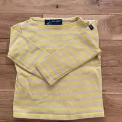 SAINT JAMES 長袖カットソー イエロー/ストライプ