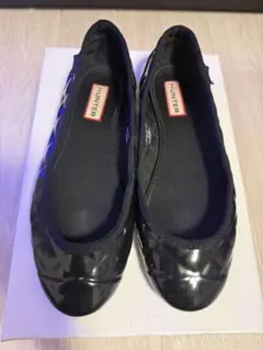 HUNTER フラットシューズ