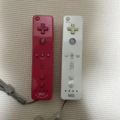 Wiiリモコン ピンク ホワイト 2個セット