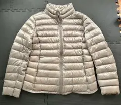 UNIQLO ベージュ ダウンジャケット レディース　XL