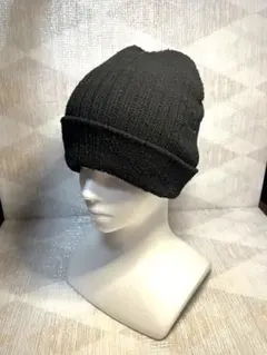 ニット帽・ビーニー（黒）