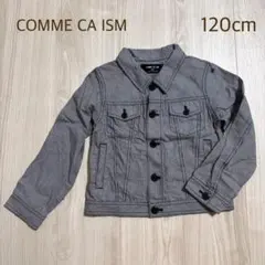 COMME CA ISM キッズ長袖シャツ　グレー　120cm