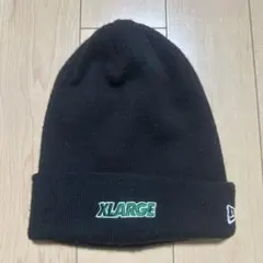 XLARGE ニット帽 ブラック　値下げ可
