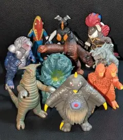 ミニソフビ 怪獣 10体セット