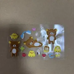 リラックマ キャラクターシール ステッカーシート