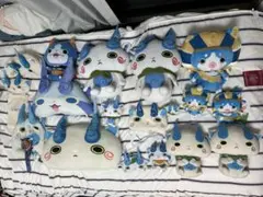 妖怪ウォッチ コマさん　猫2世　ぬいぐるみセット