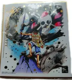 ミニ色紙art　ワンピース　ルフィ　onepiece