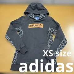 アディダス　パーカー　レディース　XSサイズ　ブラック