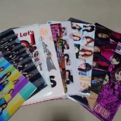 E−girlsクリアファイル9枚セットおまけ
