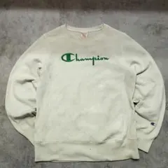 三*屋様 最終価格Champion リバースウィーブ L 刺繍ロゴスウェット ア
