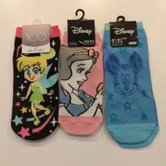 ディズニーキャラクターソックスセット 23-25cm