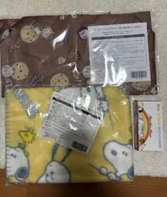 スヌーピー ブランケット＆エコバッグ &ミニティッシュセット