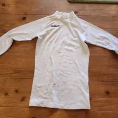 hummel 長袖ハイネックウェア 150 ホワイト