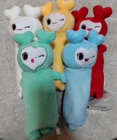 twice gigo のびふにゃポーチ　5体セット