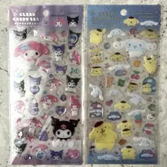 クリアキャンディシール　2枚セット