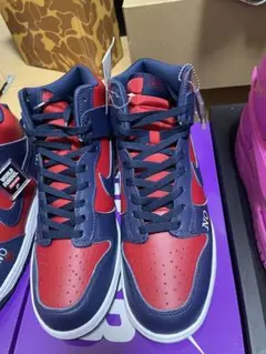 SUPREME × NIKE SB DUNK HI BUY ANY MEANS