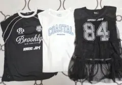 160cm 女の子 春秋 長袖トップス 3枚まとめ売り ロンT