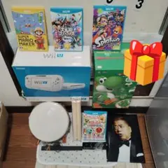 ⭐️Wii U 本体とゲームソフトセット、⭕️、動作品▼現状渡し。