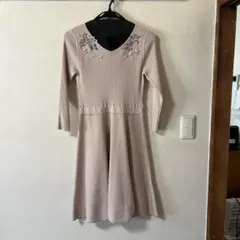 Kirarature リブ編みニットワンピース 2