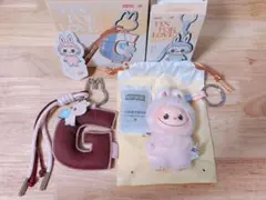 【正規品】POPMART ラブブ ぬいぐるみ イニシャルラブブ Gセット♡